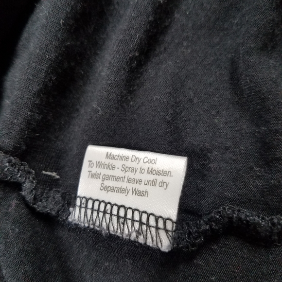 Black Basic Open Cardigan - Picture 6 of 7